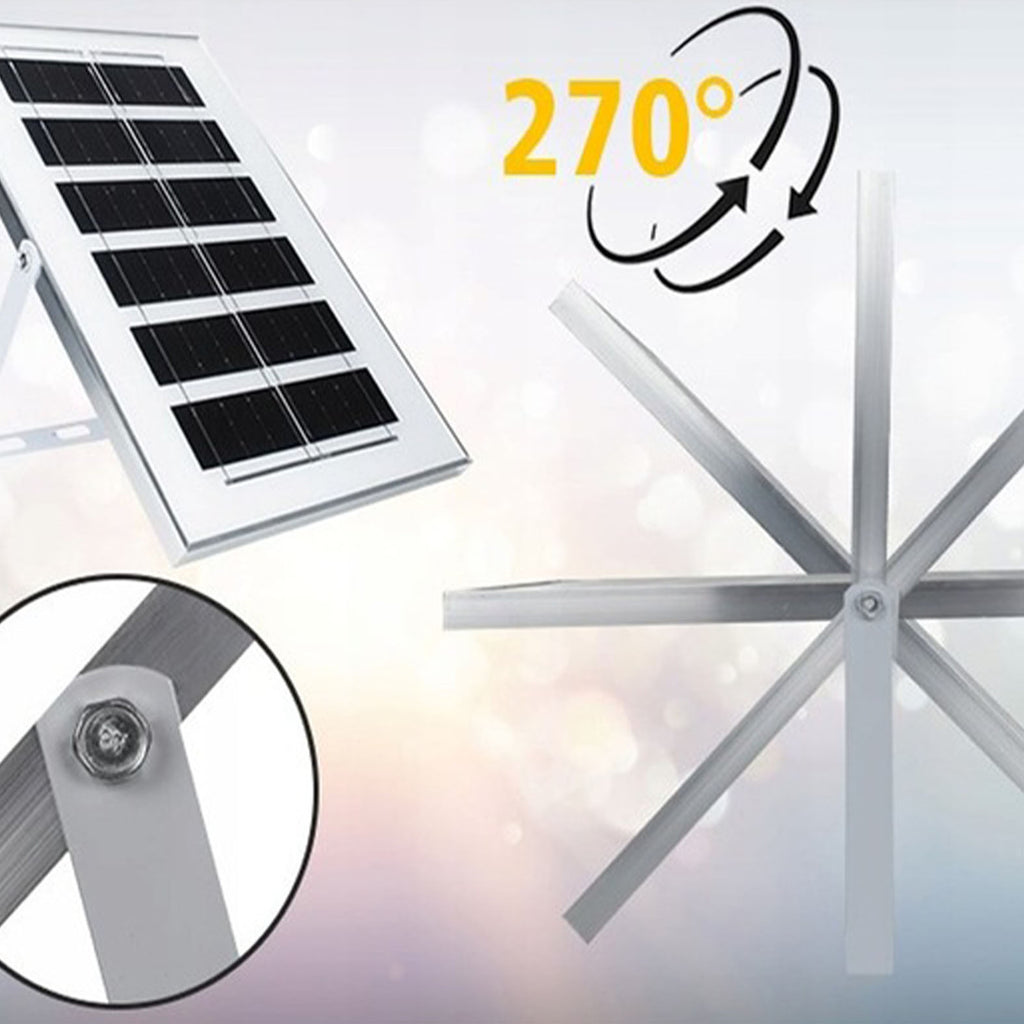 Ισχυρό ηλιακό φως, αισθητήρας λυκόφωτος, τηλεχειριστήριο, Vögler Series M 2000W